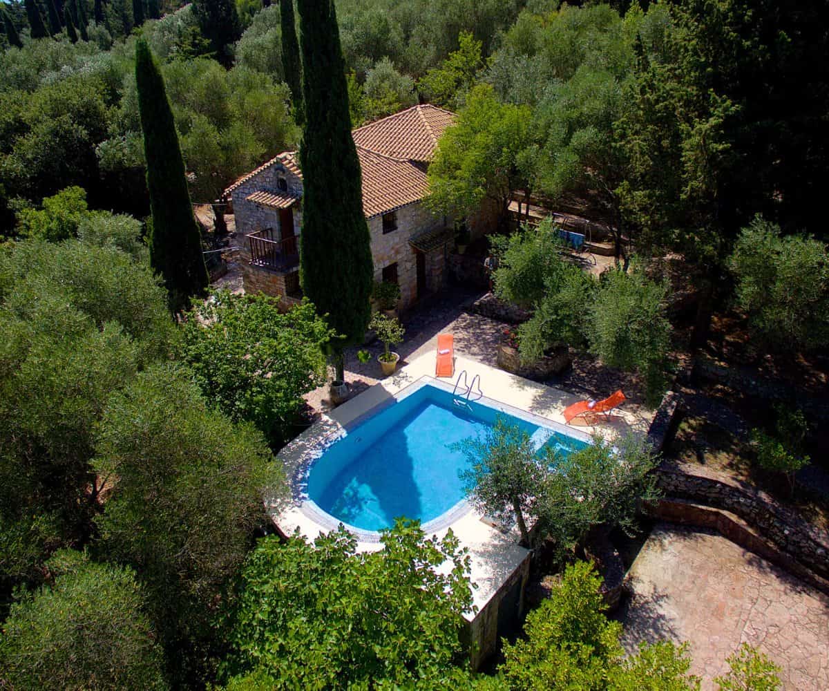 Apžvalga: „Angel Pools Villa“, Kastro, Kefalonia, Graikija